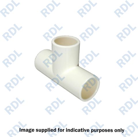 PVC 20mm equal tee compact