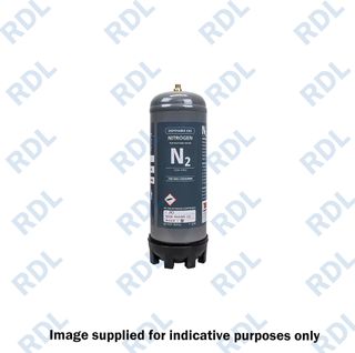 Disposable nitrogen gas cylinder 2.2L