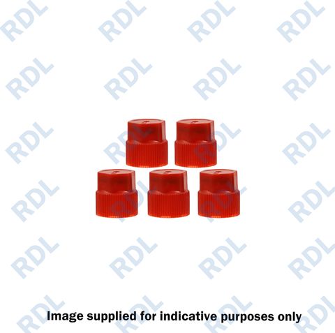 20mm red cap