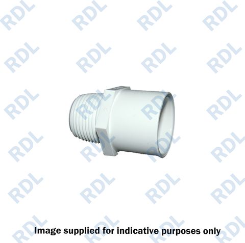 PVC 15mm male socket