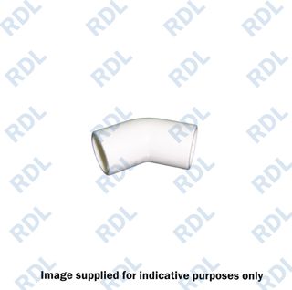 PVC 25mm equal elbow 45 deg. (SR)