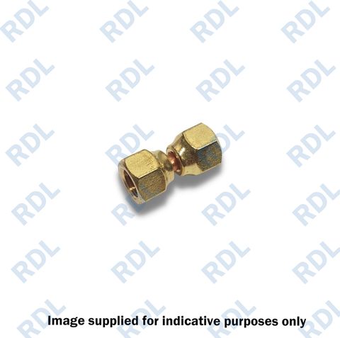 Swivel connector 3/8