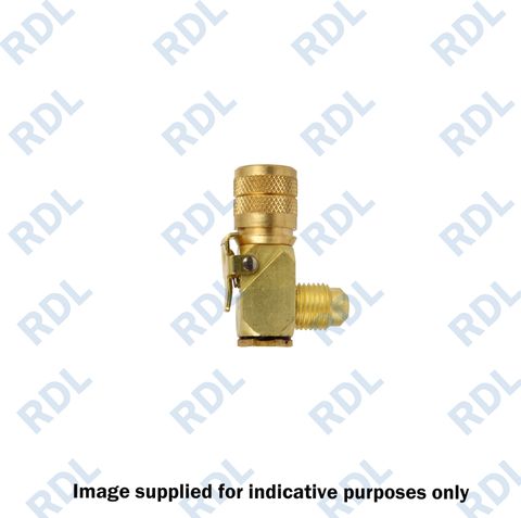 Automatic Shutoff quick Couplers 1/4' SAE right angle