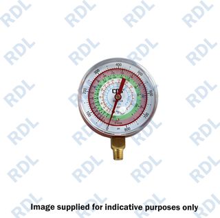 GAUGE LO 80MM Class 1 R410/R32, PSI/KPa/C