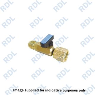 Pro-Set Premium Ball Valve, 3/8 in. SAE, Straight