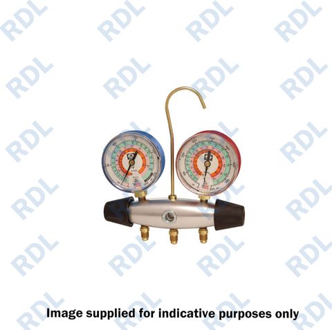 Zeppelin 2V Manifold R404a/R134a with 3" Hoses