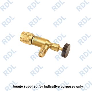 J/B Back Seat Control Valve 1/4"