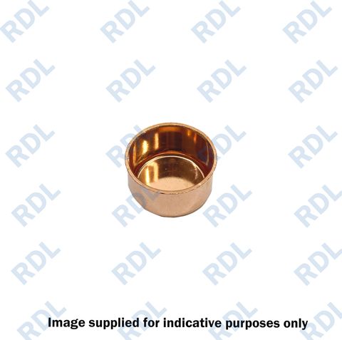 Copper Stop Ends 3/8 ID