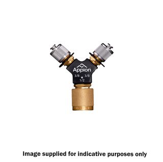 Appion 1/2" Speed-Y, 3/8" M x 3/8" M x 1/2" F