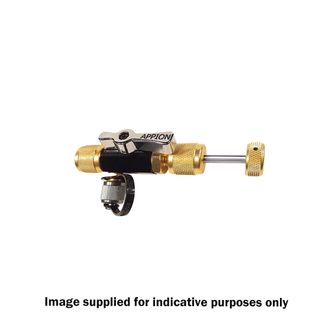 Appion Valve Core Removal Tool with side port 1/4"