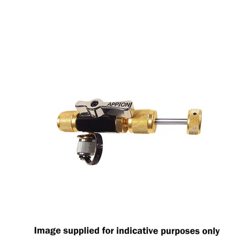 Appion Valve Core Removal Tool with side port 1/4"