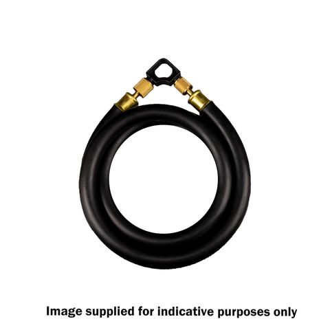 Appion MegaFlow Black Hose 6-foot 1/2" Diameter with 3/8&#148; x 1/4&#148;