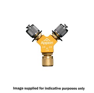 Appion 1/4" Speed-Y, 3/8" M x 3/8" M x 1/4" F