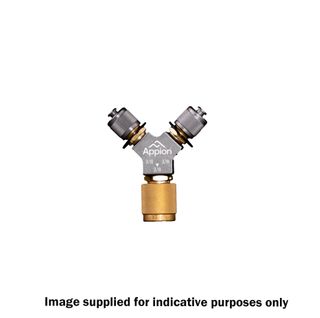 Appion 3/8" Speed-Y, 3/8" M x 3/8" M x 3/8" F