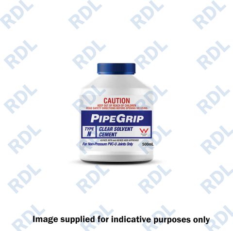 PipeGrip Green Solvent Cement 125ml, Type P [ATH7859C]