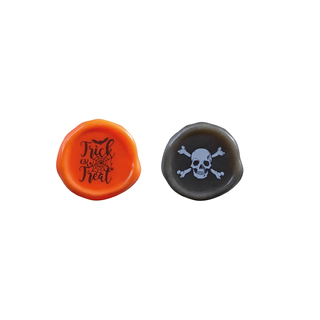 63 WAX SEALS COMPOUND HALLOWEEN 2 DESIGN