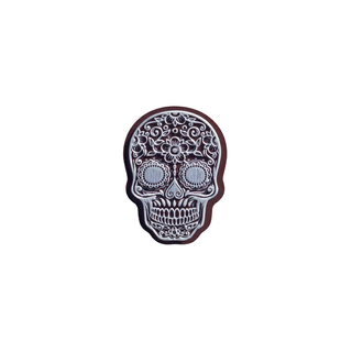 70 SKULLS DARK CHOC EMBOSSED CALAVERA