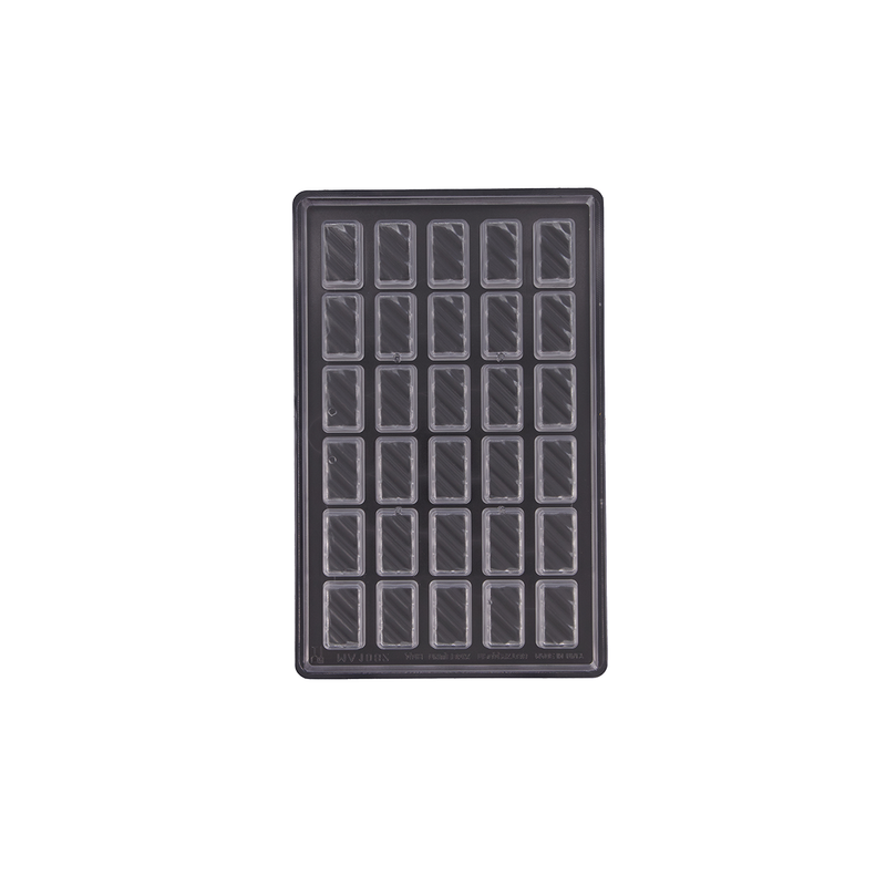 POLYCARB. CHOC MOULD 12G, 30PCS