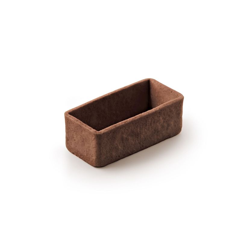 MINI TART COCOA RECTANGLE 55MM, BOX 144