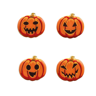 HALLOWEEN - 135 PUMPKINS WHITE CHOC EFFRAYANTES 4 DESIGNS