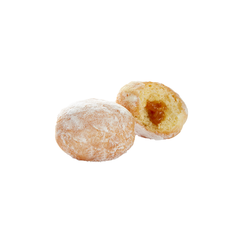 MINI DONUTS, CARAMEL 25G - BOX 70