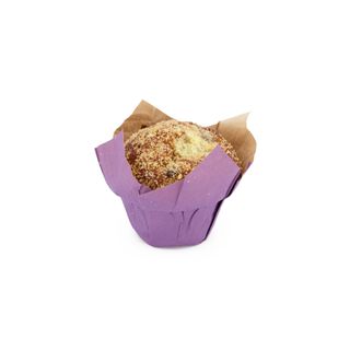 NEW- MUFFIN BLUEBERRY FILLING WITH CRUMBLE 120G, BOX 28