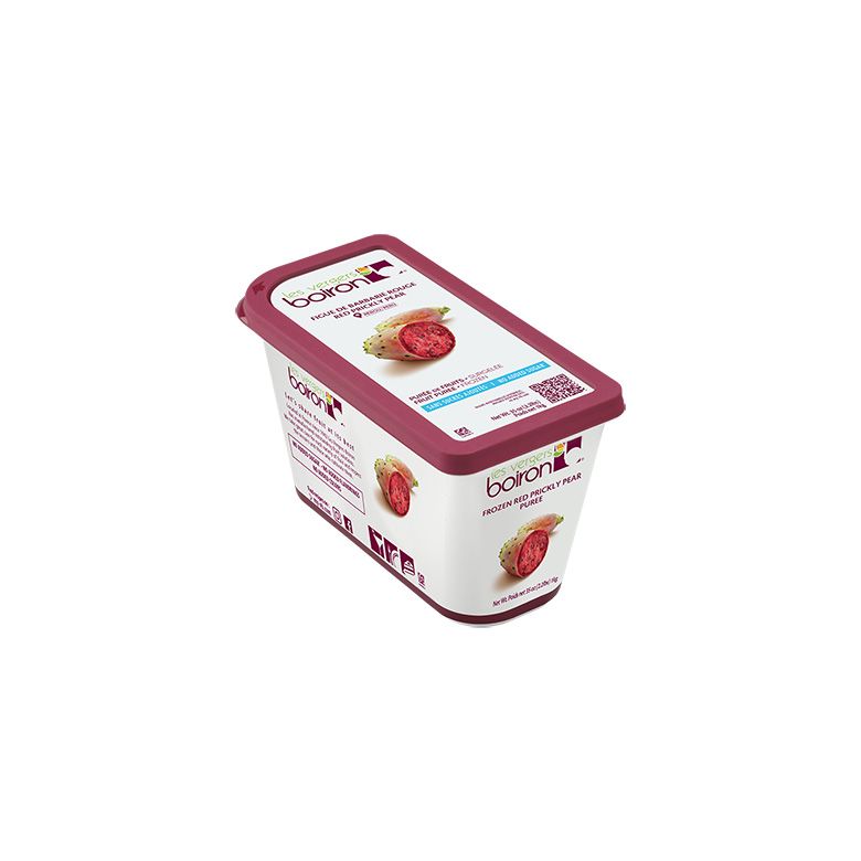 FROZEN PUREE, 100% RED PRICKLY PEAR, 1KG
