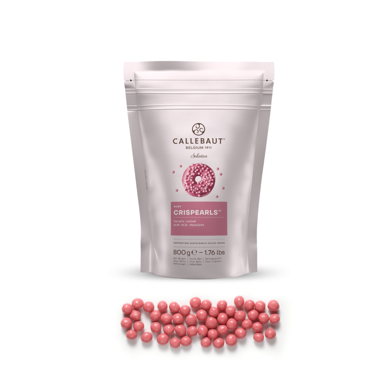 CALLEBAUT CRISPEARLS RUBY, 800G