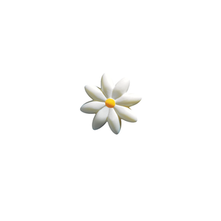 DECOR FLOWER DAISY WHITE 20MM, BOX 176