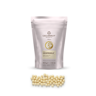 NEW - CALLEBAUT CRISPEARLS WHITE, 800G