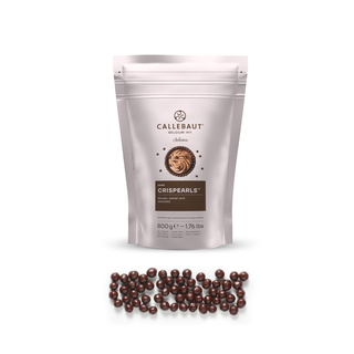 NEW - CALLEBAUT CRISPEARLS DARK, 800G