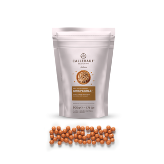 NEW - CALLEBAUT CRISPEARLS SALTED CARAMEL, 800G