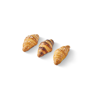 CROISSANT FILLED MINI MIX 40G - BOX 165