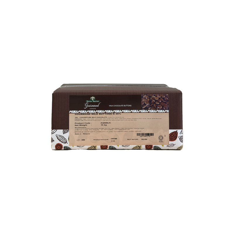 CHOCOLATE GOURMAND MILK 35% 10KG