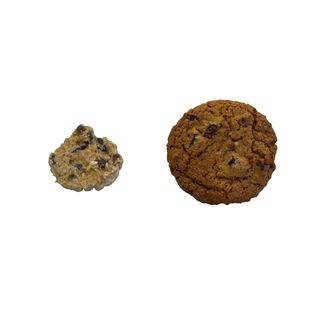 COOKIE DOUGH - CHEWY OAT CHOCOLATE CHIP & RAISIN, 40G - 150 PCS
