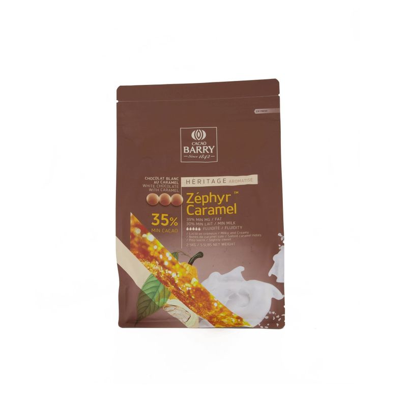 CACAO BARRY ZEPHYR CARAMEL 35% 2.5KG