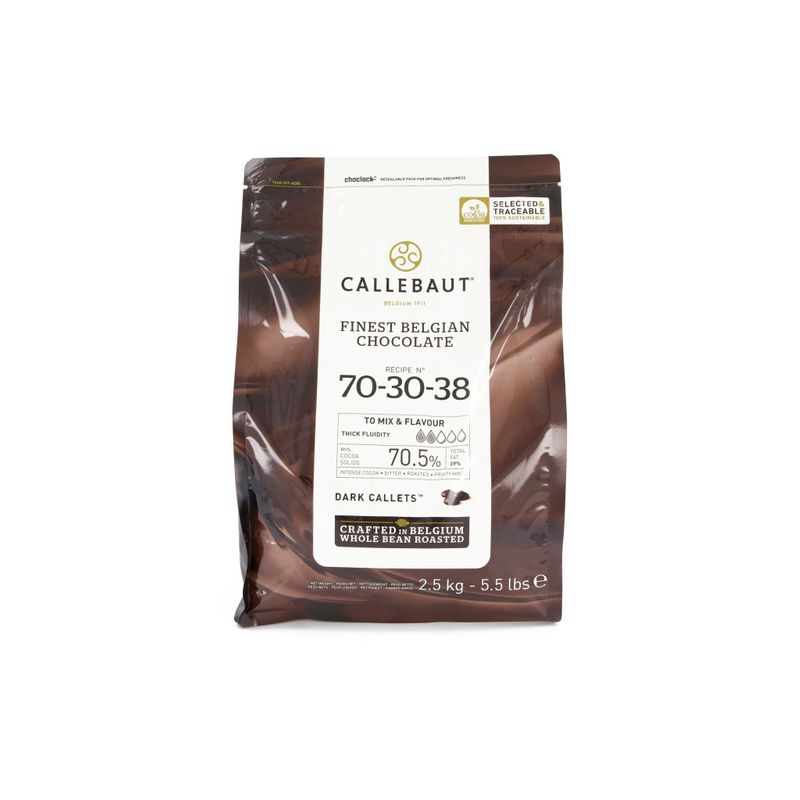 CALLEBAUT BITTER 70 CALLET 2.5KG