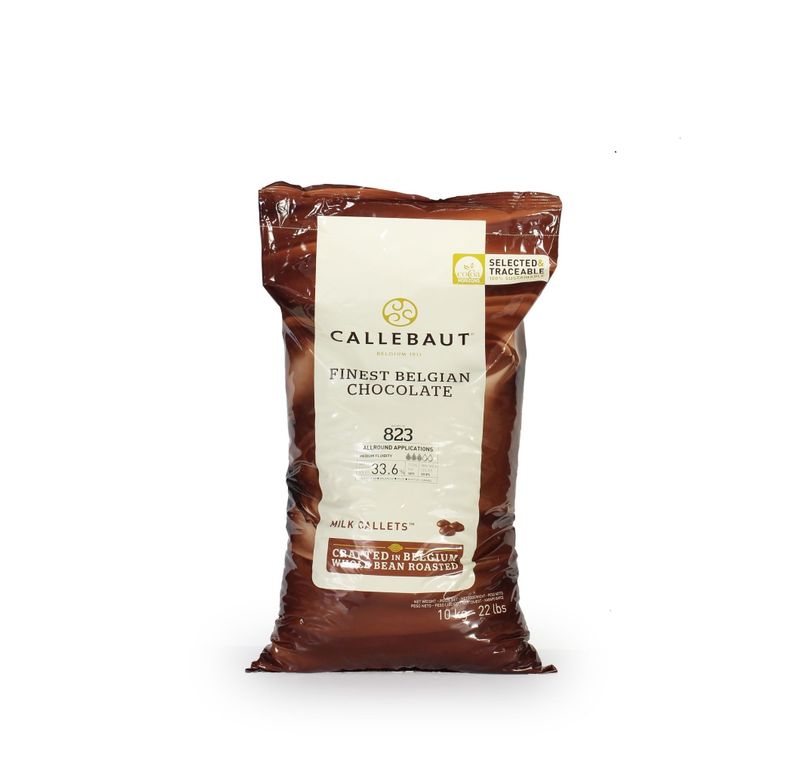 CALLEBAUT 823 MILK CALLETS 10KG