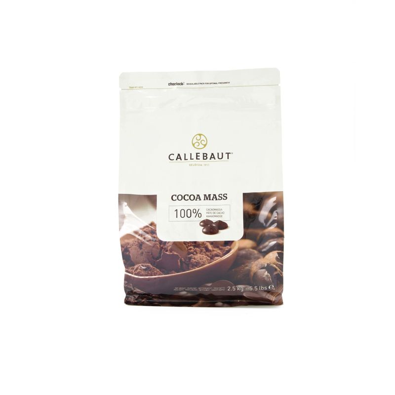 CALLEBAUT COCOA MASS CALLETS 100% 2.5KG