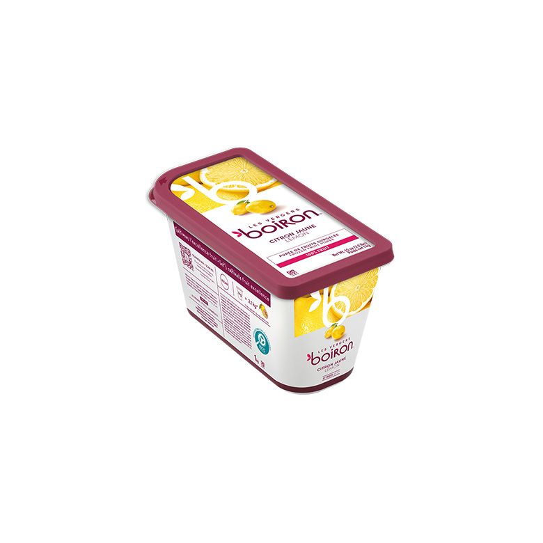 FROZEN PUREE, 100% LEMON 1KG