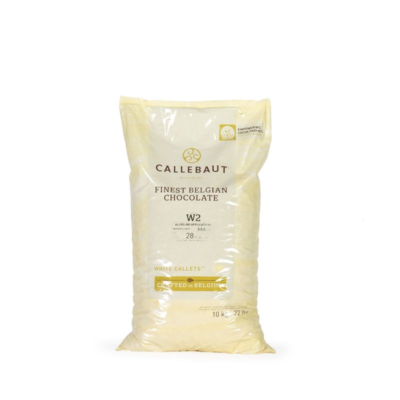 CALLEBAUT W2 WHITE CALLETS 10KG