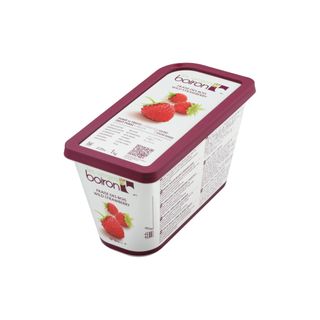 FROZEN PUREE, 100% WILD STRAWBERRY 1KG