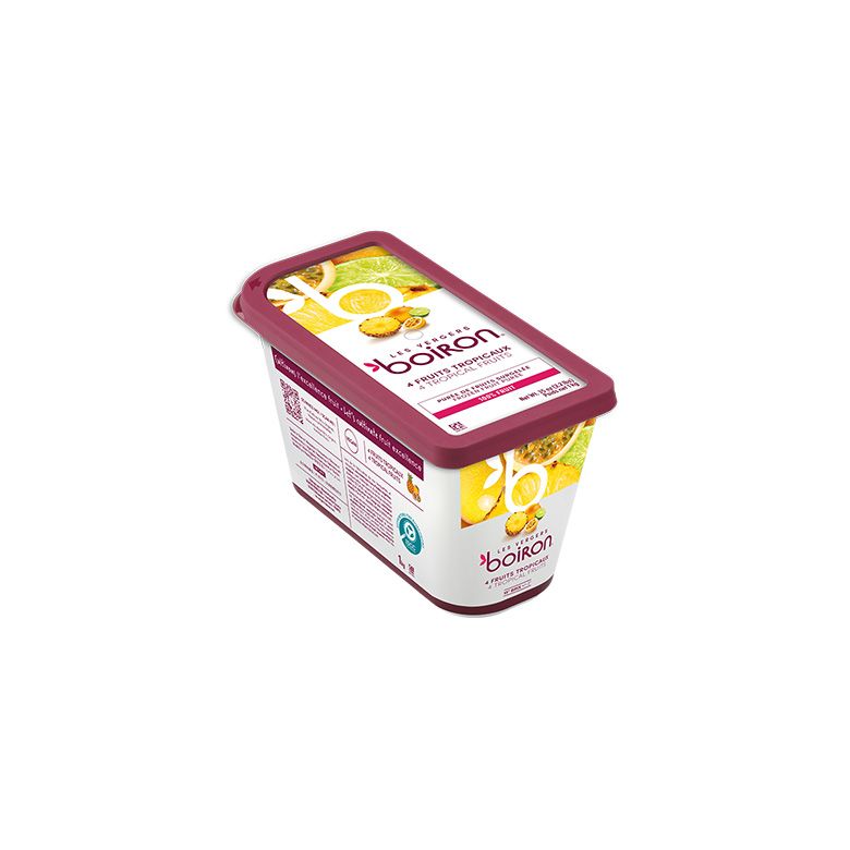 FROZEN PUREE, 100% TROPICAL FRUITS 1KG