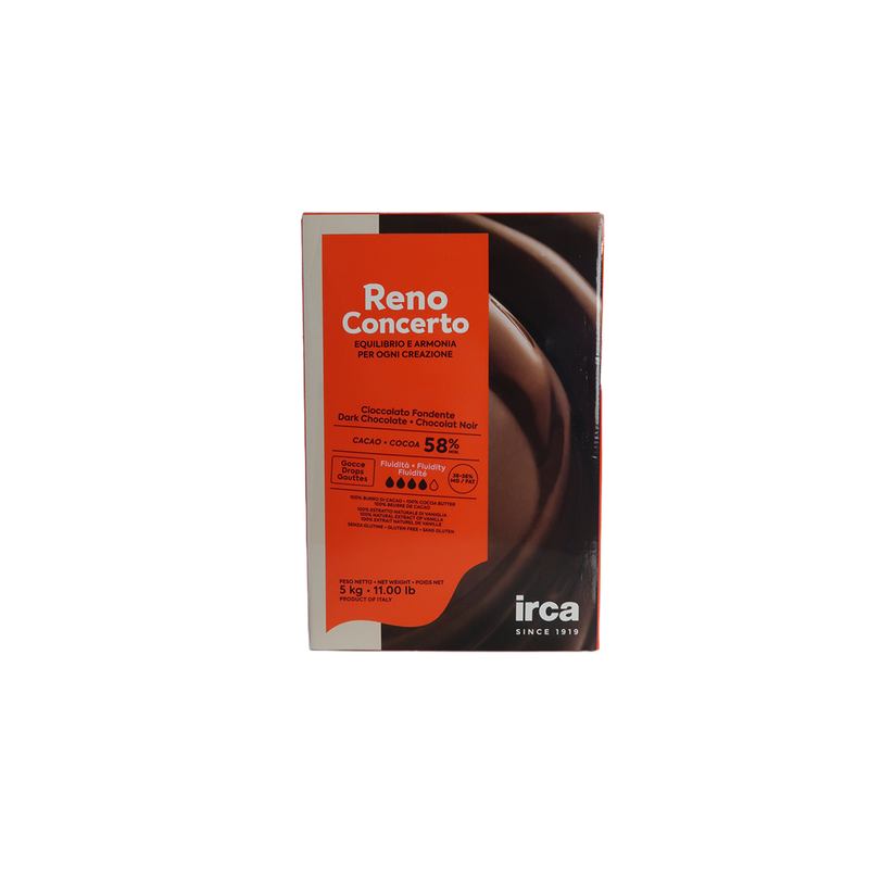 CHOC RENO DARK/FONDENTE 58% IRCA 5KG