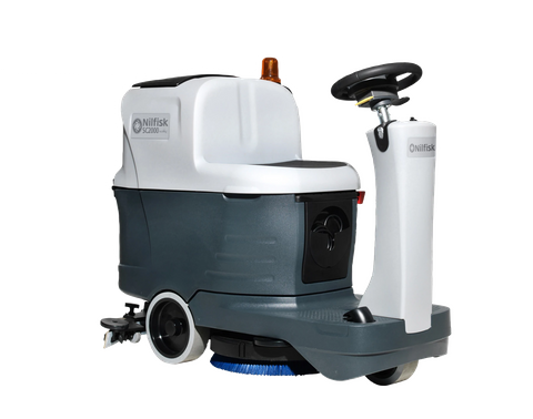 Compact Ride On Scrubber / Dry