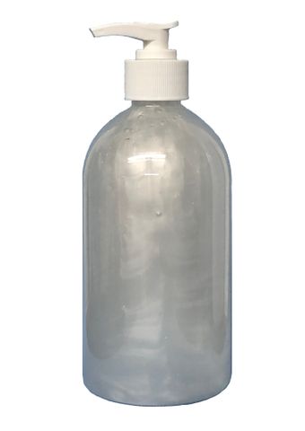 Plastic Bottle & Pump - 500ml