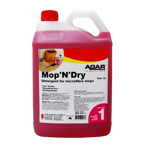 Mop & Dry Floor Cleaner - 5 Lt