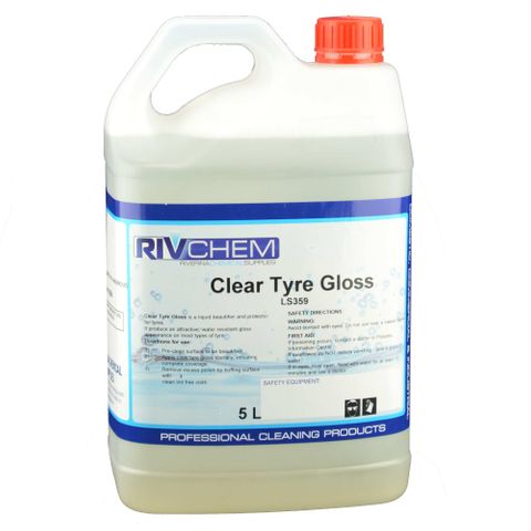 Clear Tyre Gloss - 5 Lt