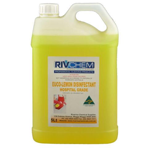 Euco-Lemon Disinfectant - 5 Lt