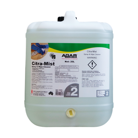 Citra Mist Spray & Wipe- 20 Lt